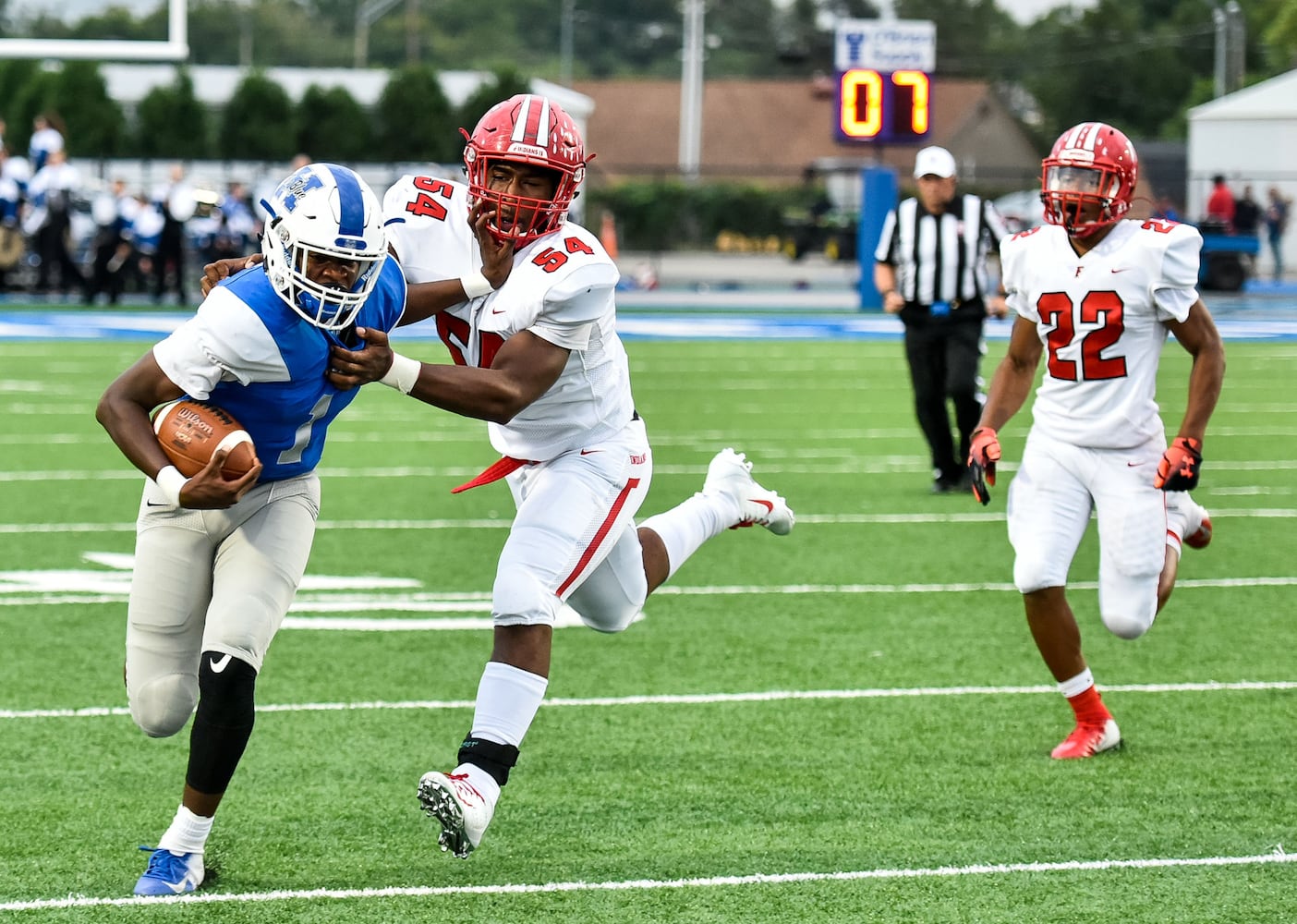 Hamilton vs Fairfield Football