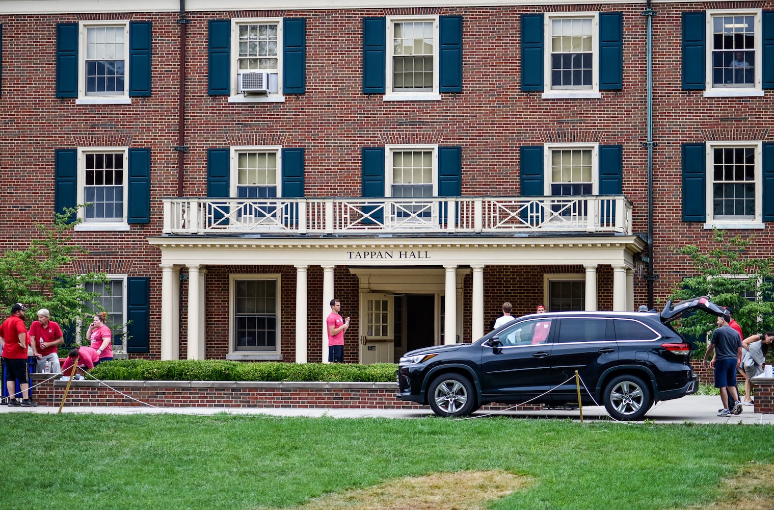 Move-In day at Miami University in Oxford