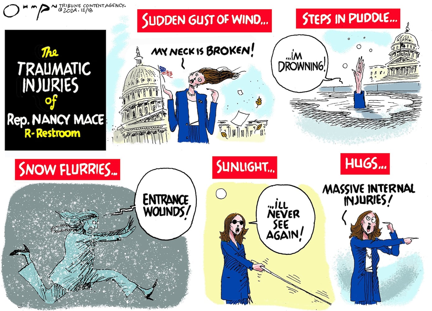 CARTOONS: Jack Ohman, Dec. 22, 2024