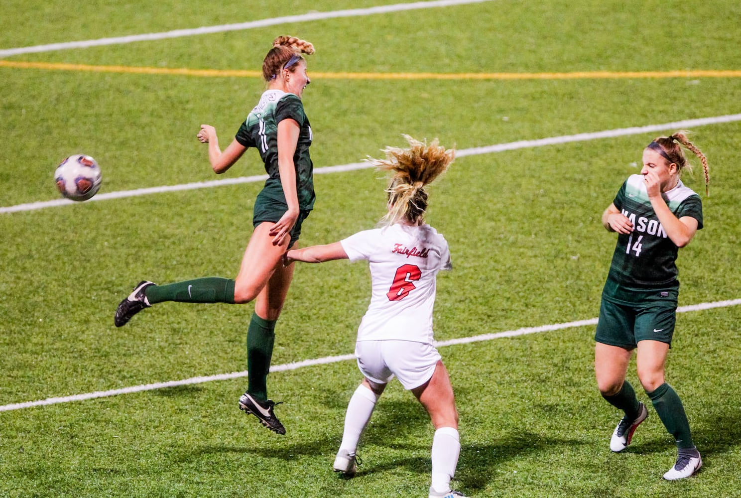 Mason vs Fairfield girls soccer