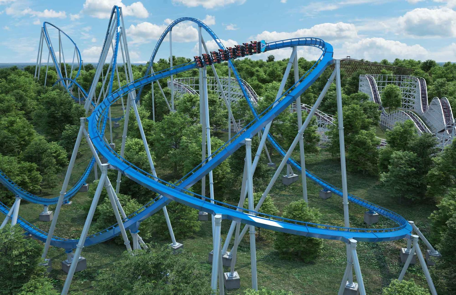 PHOTOS Kings Island’s newest roller coaster, Orion