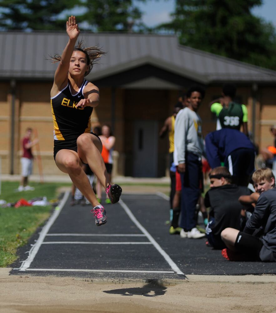 The Greater Western Ohio Conference track and field divisional championships