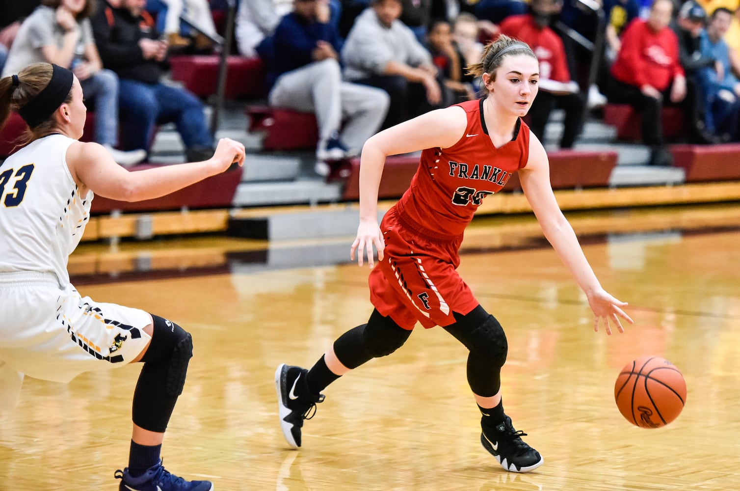 Franklin vs Monroe Girls Basketball