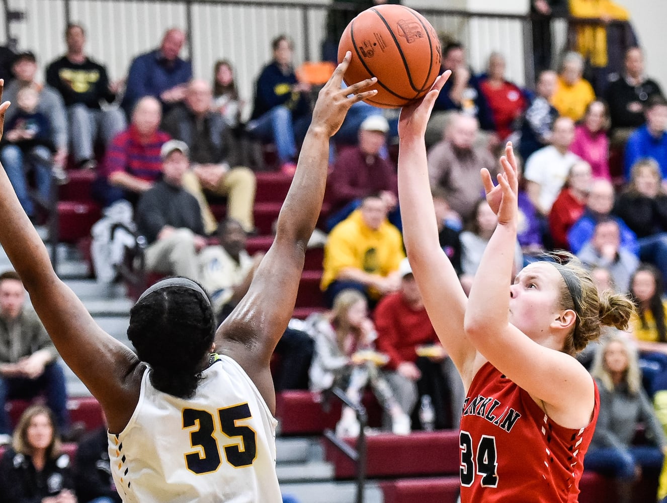 Franklin vs Monroe Girls Basketball