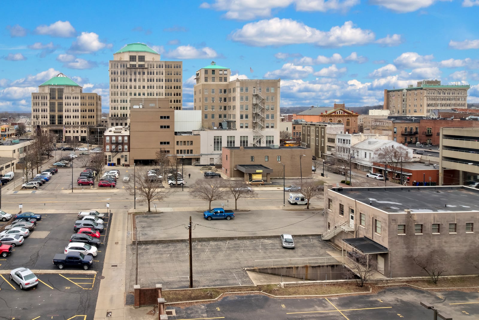 Here's a view of Hamilton's downtown from the Third + Dayton building. PROVIDED