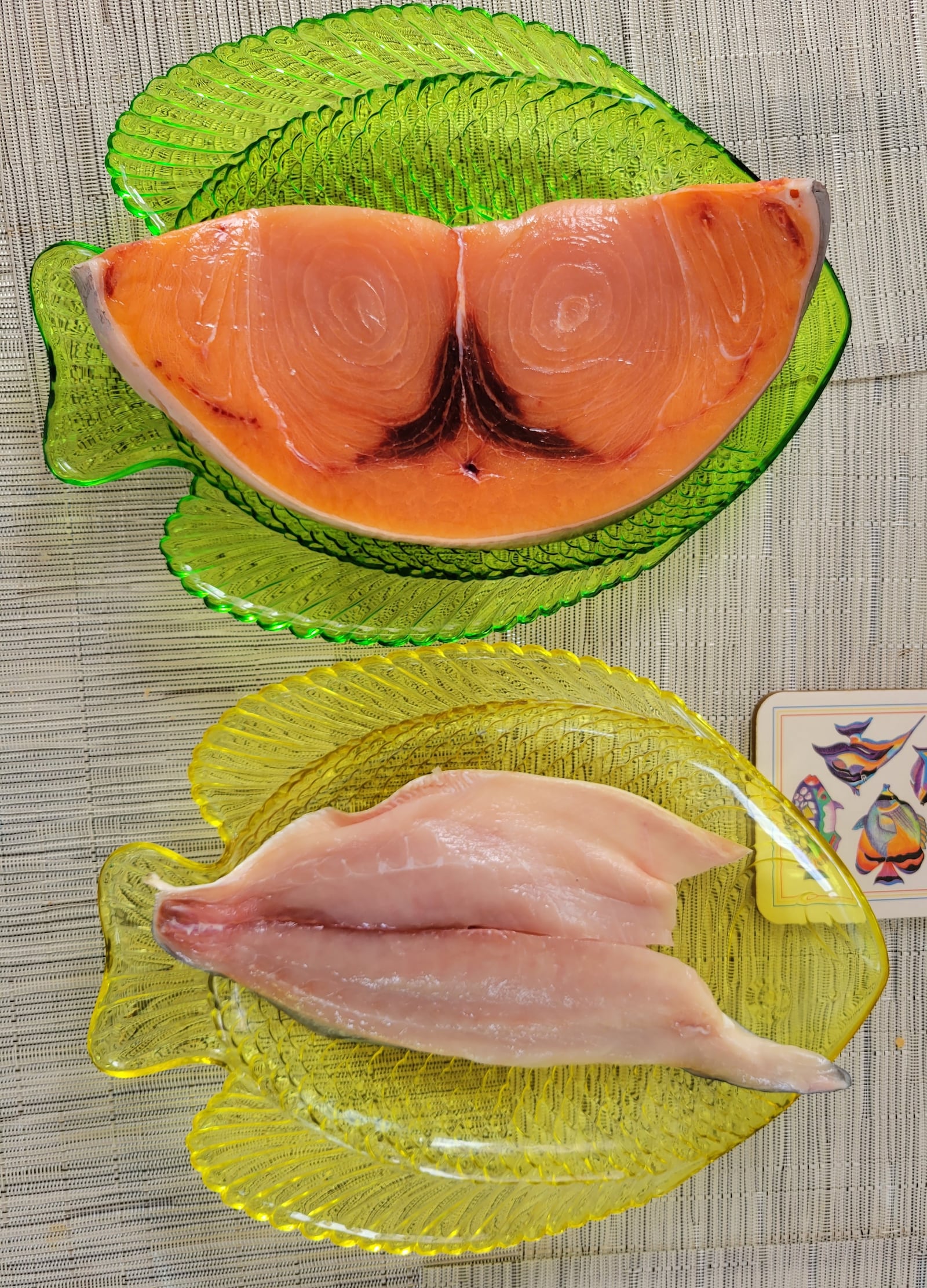 Pompano is a small delicate fish that is rarely shipped north.  A rarely caught pumpkin swordfish is named for its color. CONTRIBUTED