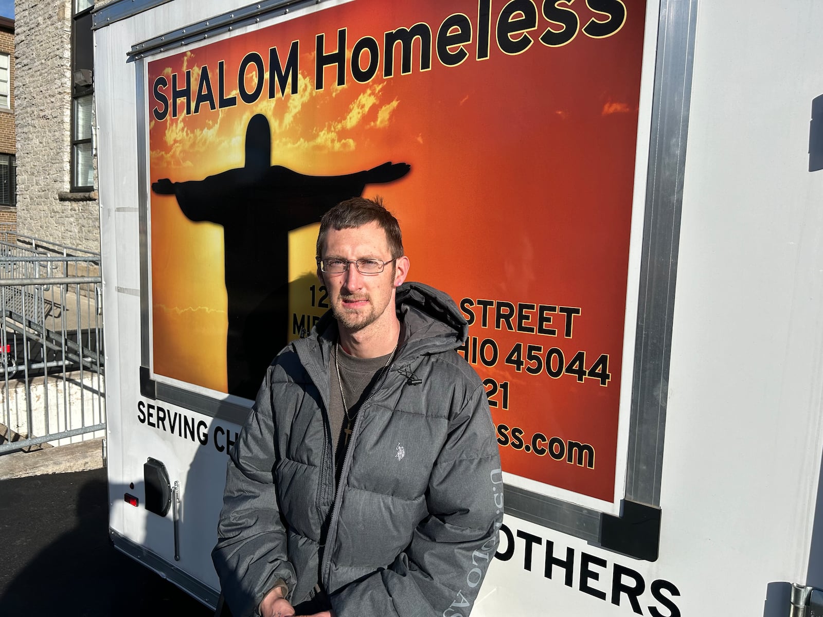 Terry Scott, who is homeless, stayed with Serving Homeless with Alternative Housing Of Middletown last year. He was baptized at Berachah Church. RICK McCRABB/STAFF