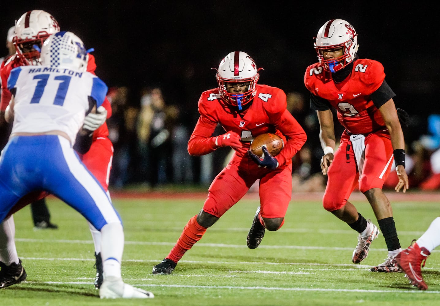 Fairfield beats Hamilton in first round of football playoffs