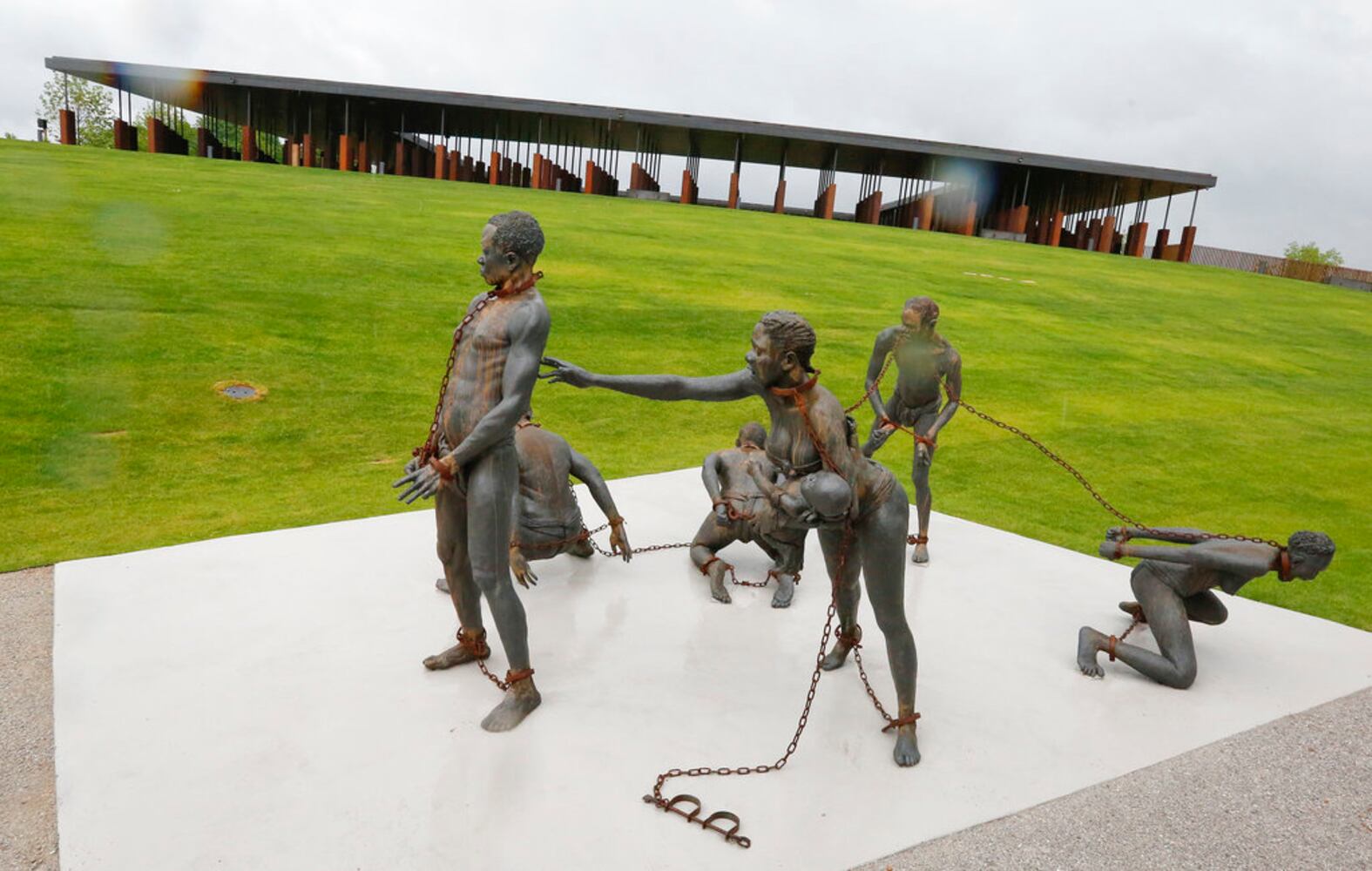 Photos: National Memorial for Peace and Justice for lynching victims opens in Alabama