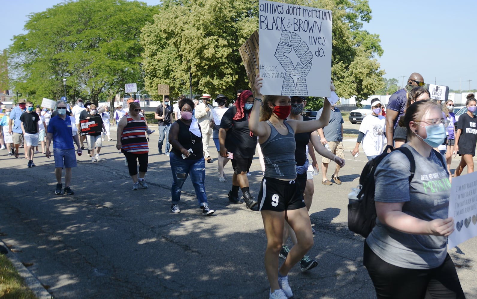 PHOTOS: Middletown community, leaders marches for change