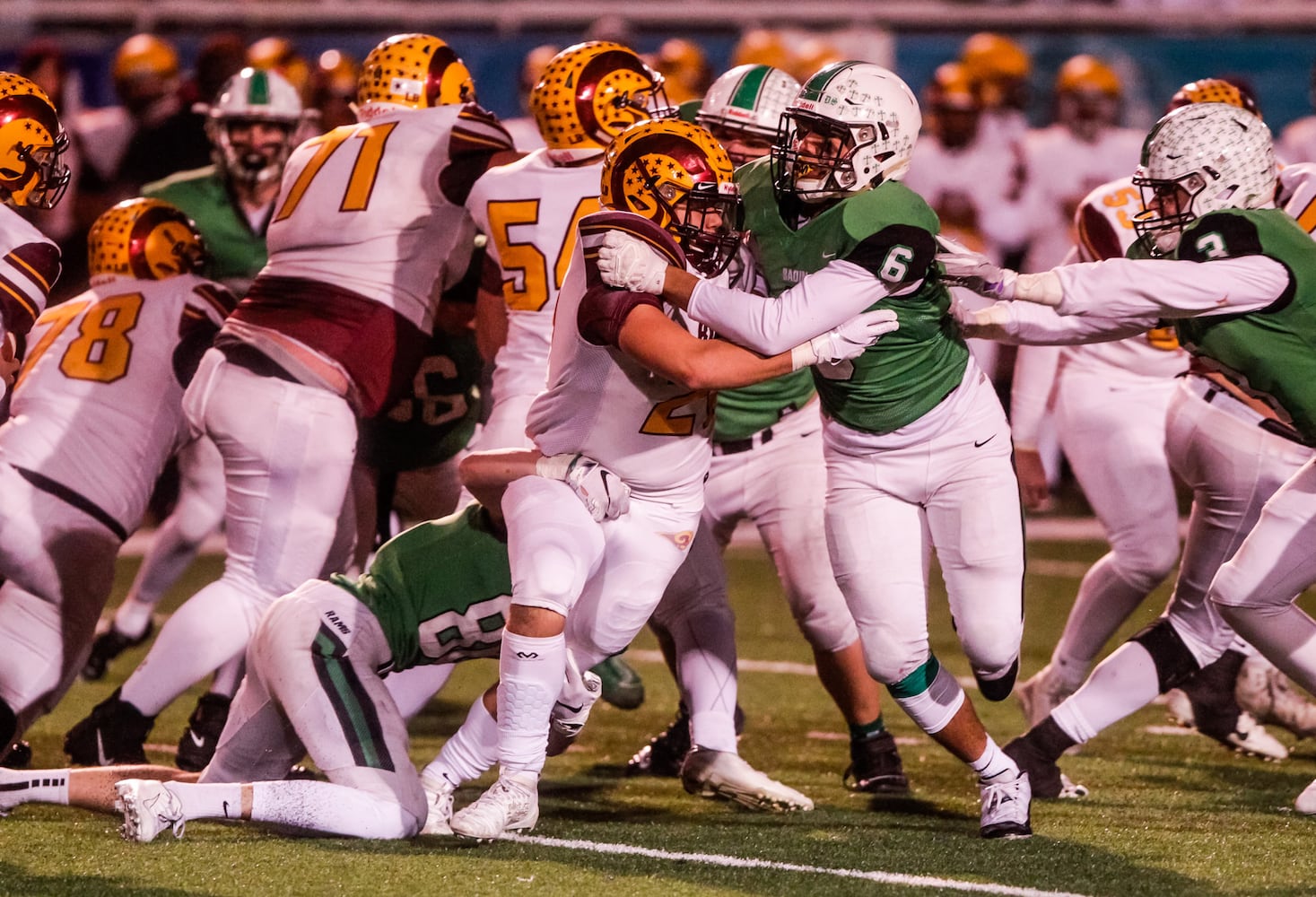 Badin beats Ross in first round of football playoffs