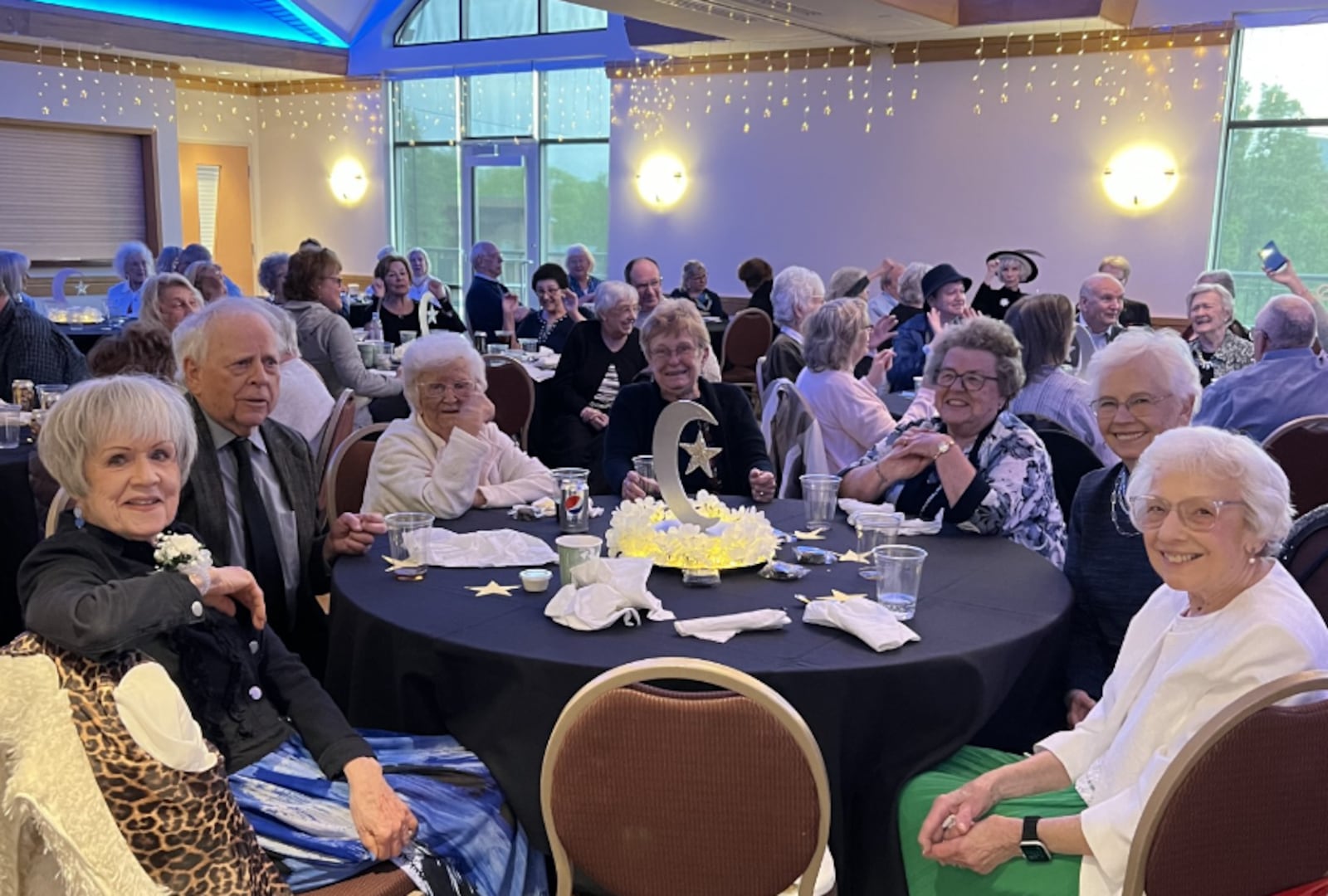 Old adults attend a senior prom at the Fairfield Community Arts Center, an event through the city's 55 Plus Program. CONTRIBUTED