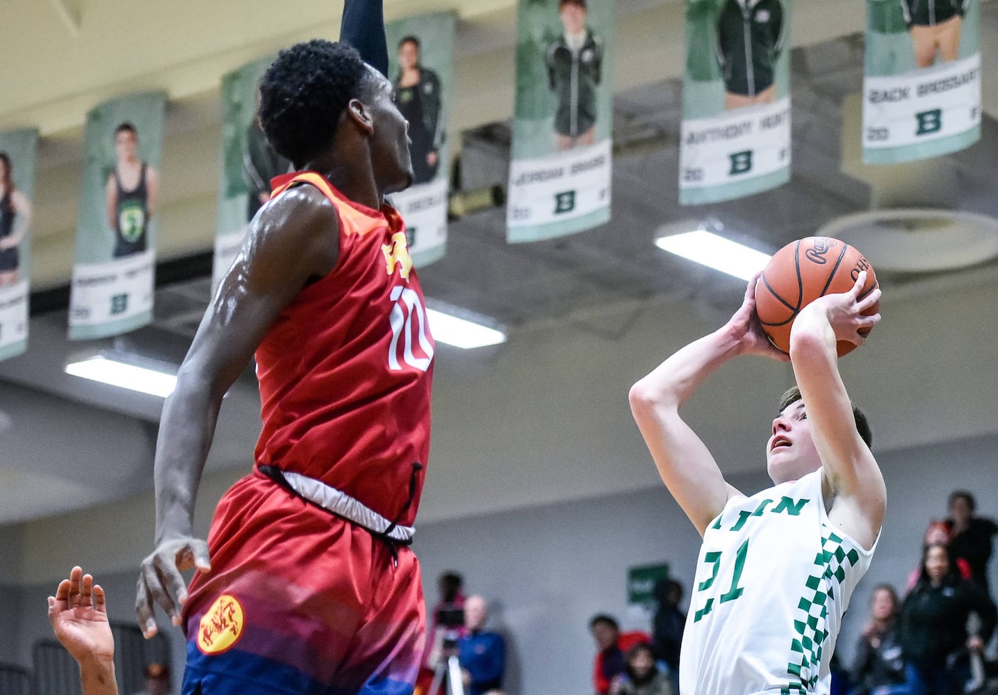 Badin vs Purcell Marian basketball