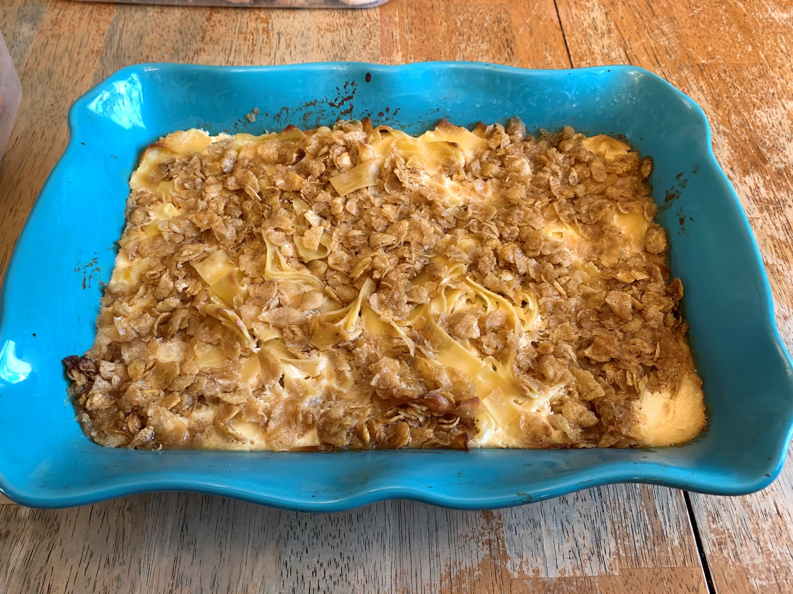 Noodle kugel is a favorite dish of Cook of the Week Natalie Herman. CONTRIBUTED