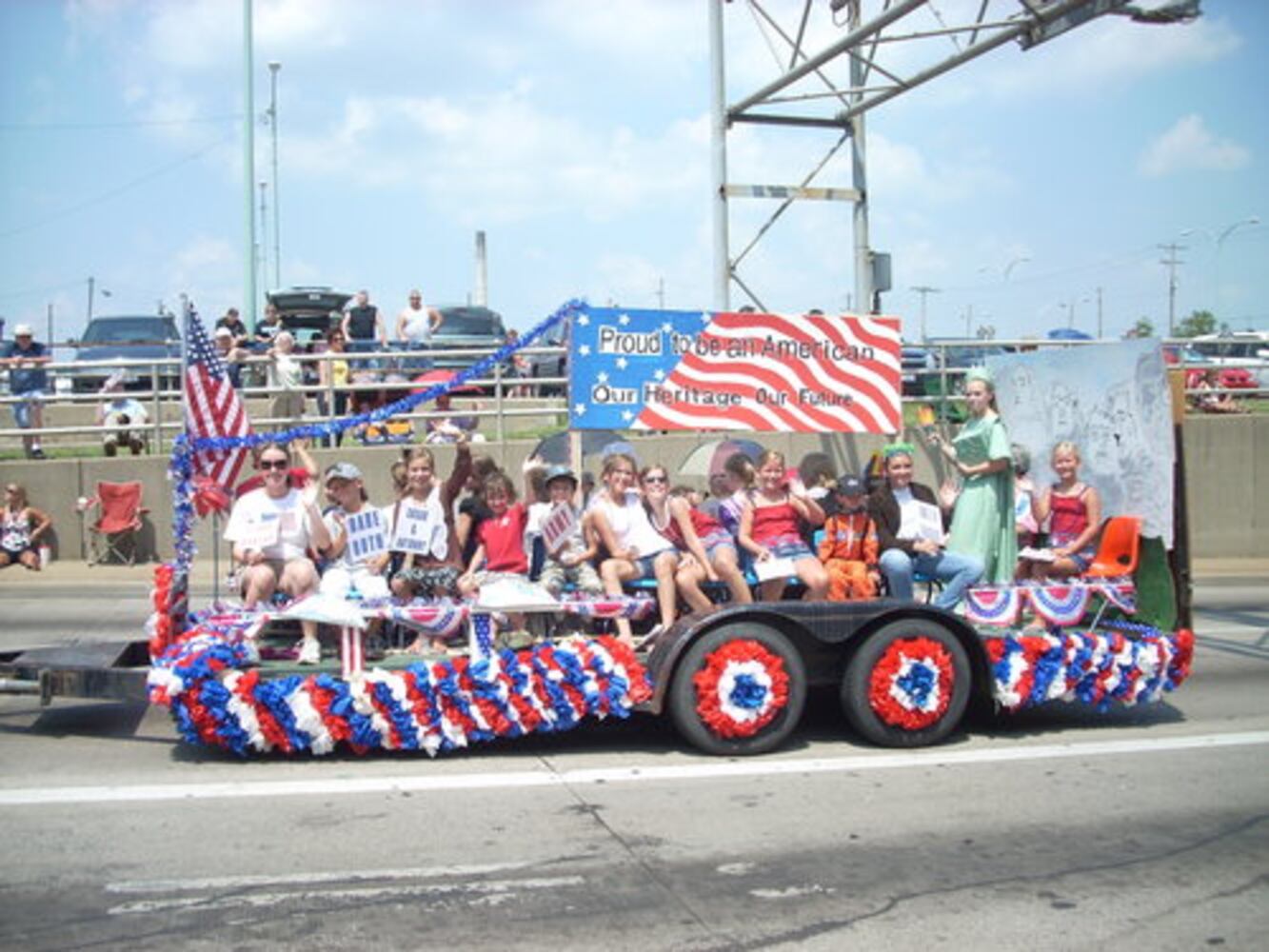 Spotted at Hamilton 4th parade