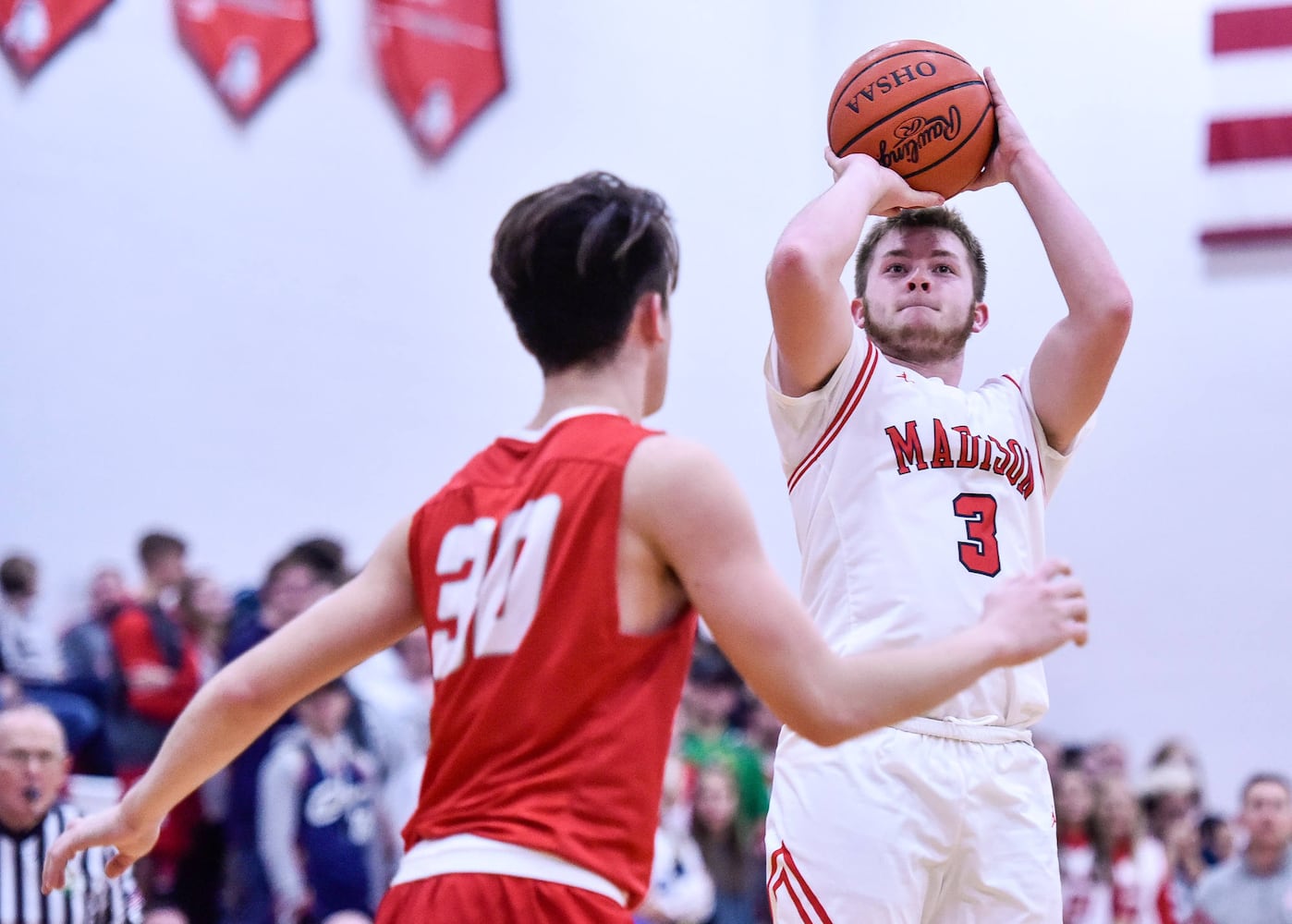 Madison vs Carlisle basketball