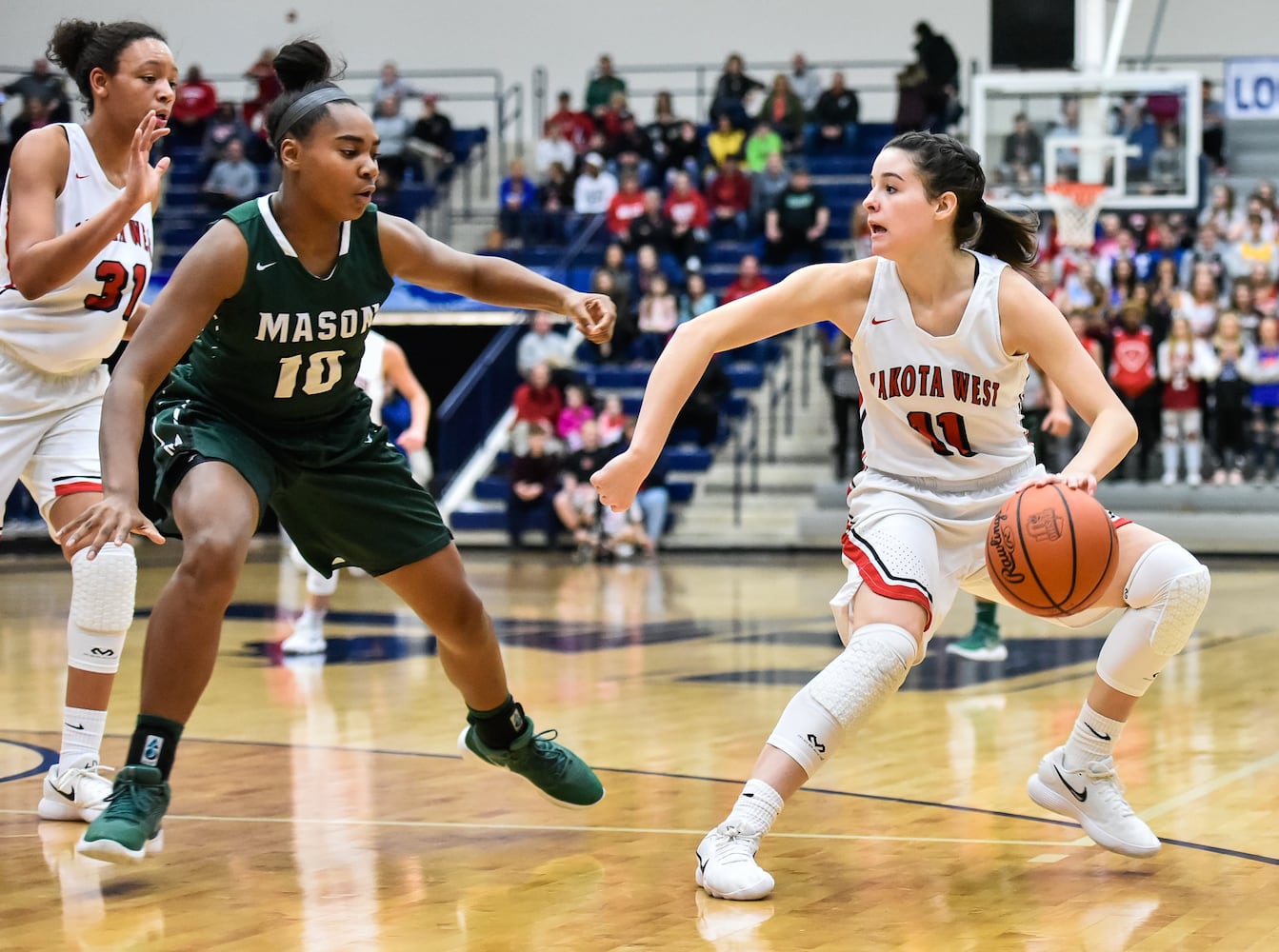 Mason vs Lakota West girls basketball