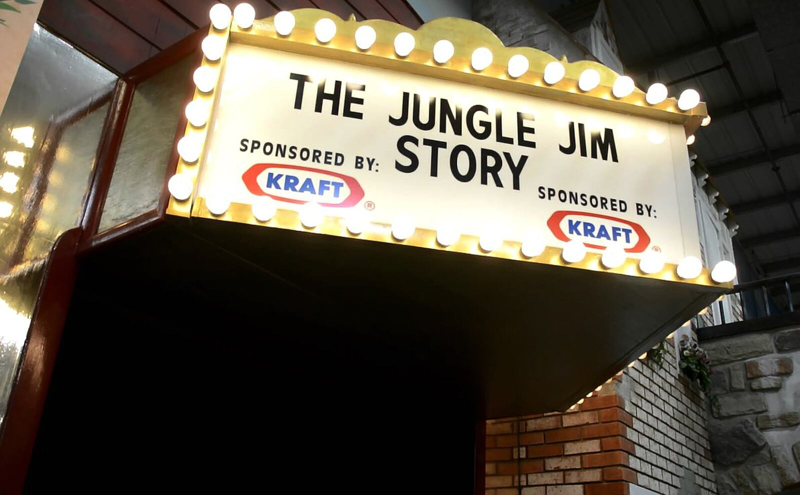 Since the 1990s, the story of “Jungle” Jim Bonaminio has been playing inside small theater at Jungle Jim’s International Market. It now plays at his Eastgate store as well as the original Fairfield location. MICHAEL D. PITMAN/STAFF