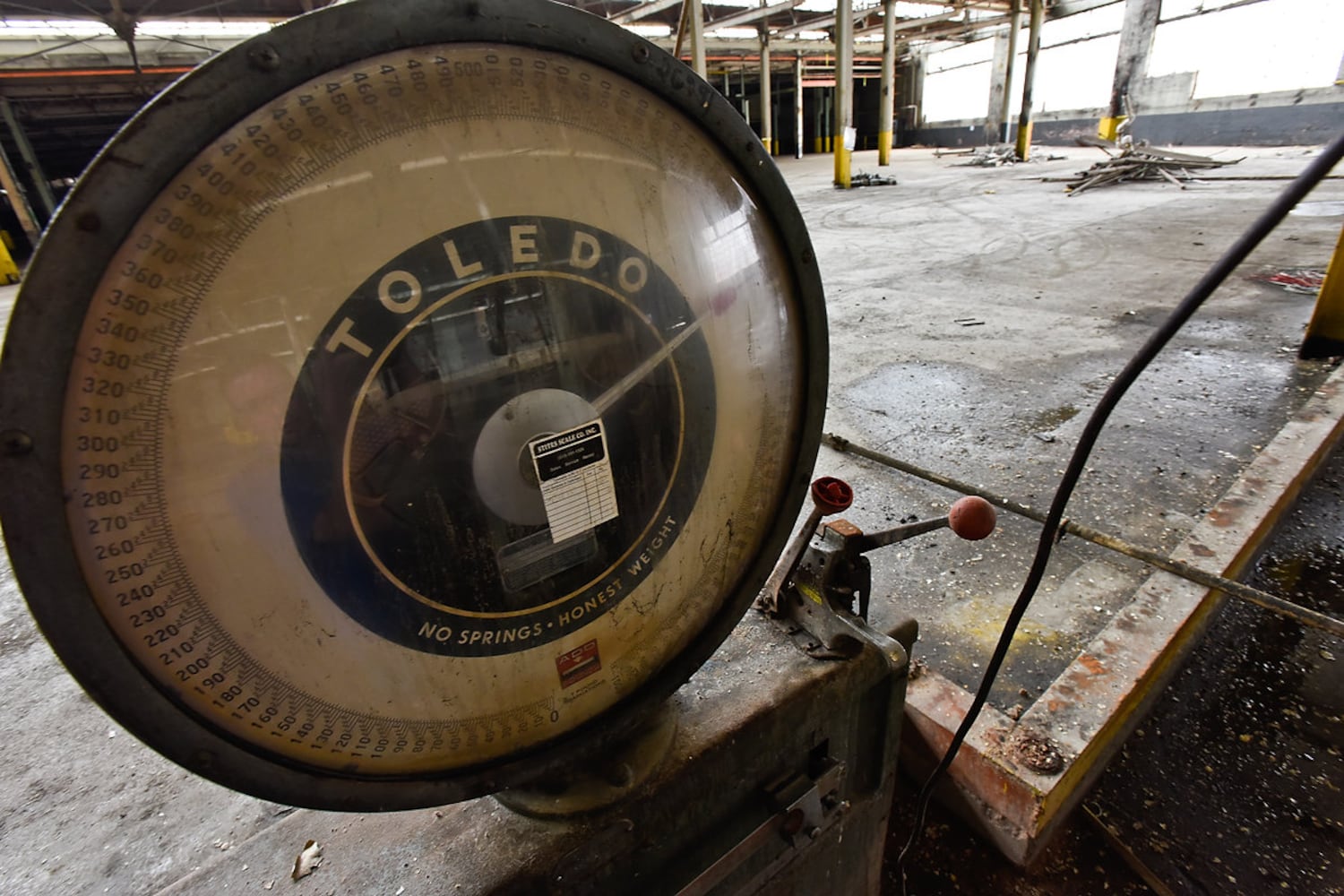 Tour of former Champion Paper Mill