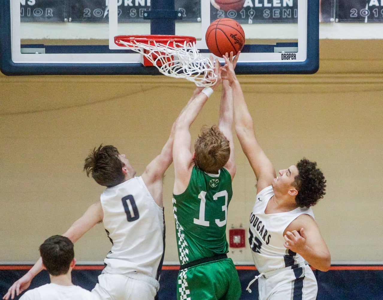 Edgewood vs Badin basketball