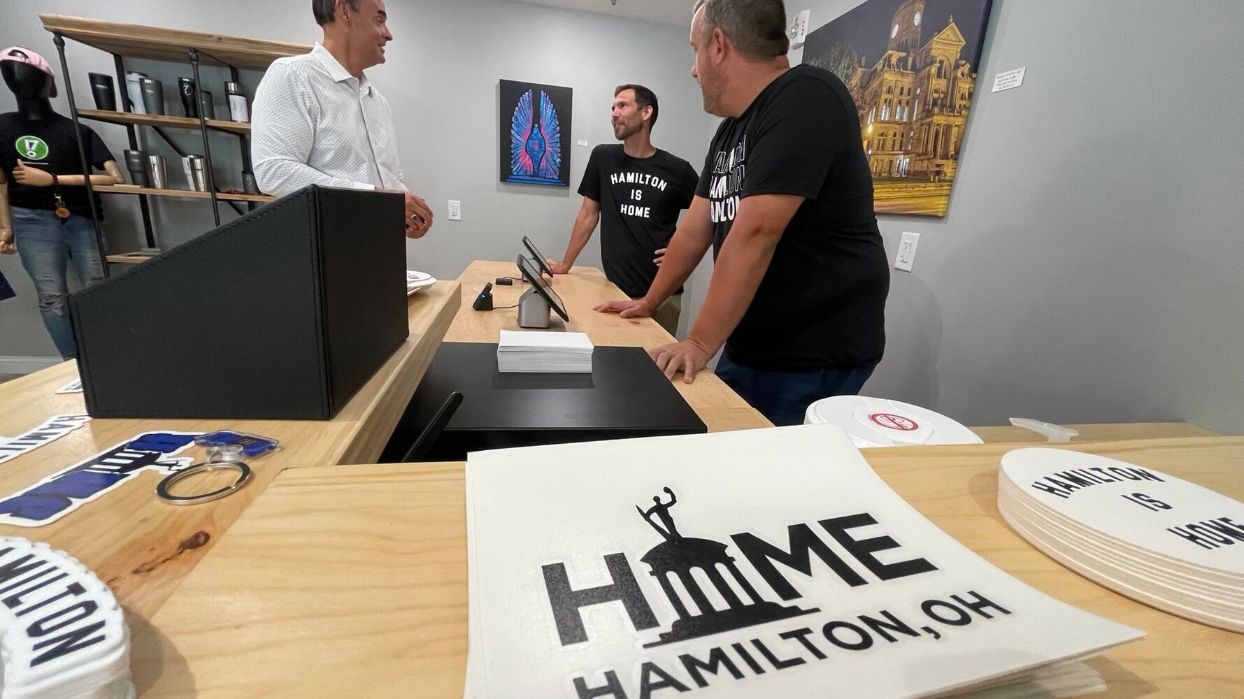 Hamiltonian opens retail shop