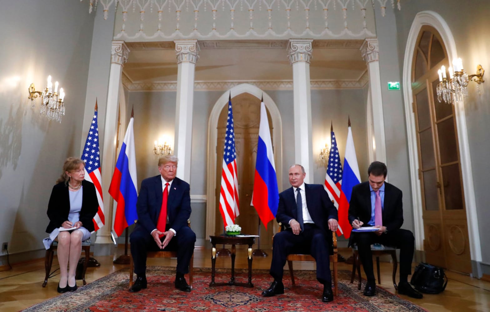 Photos: Trump, Putin meet at Helsinki summit