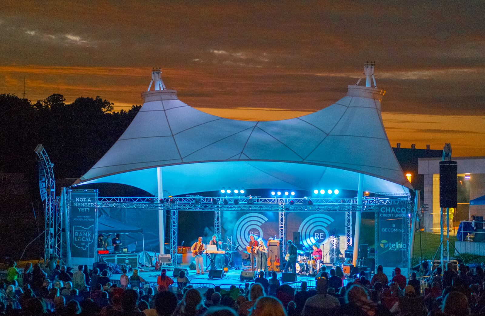 RiversEdge Amphitheater in Hamilton. 