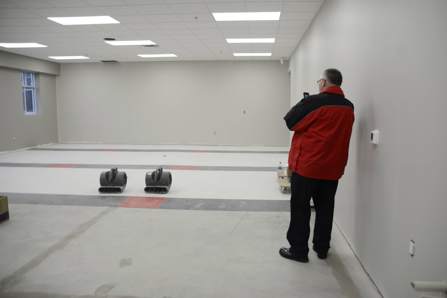 Construction progress on the new Fairfield Twp. fire station