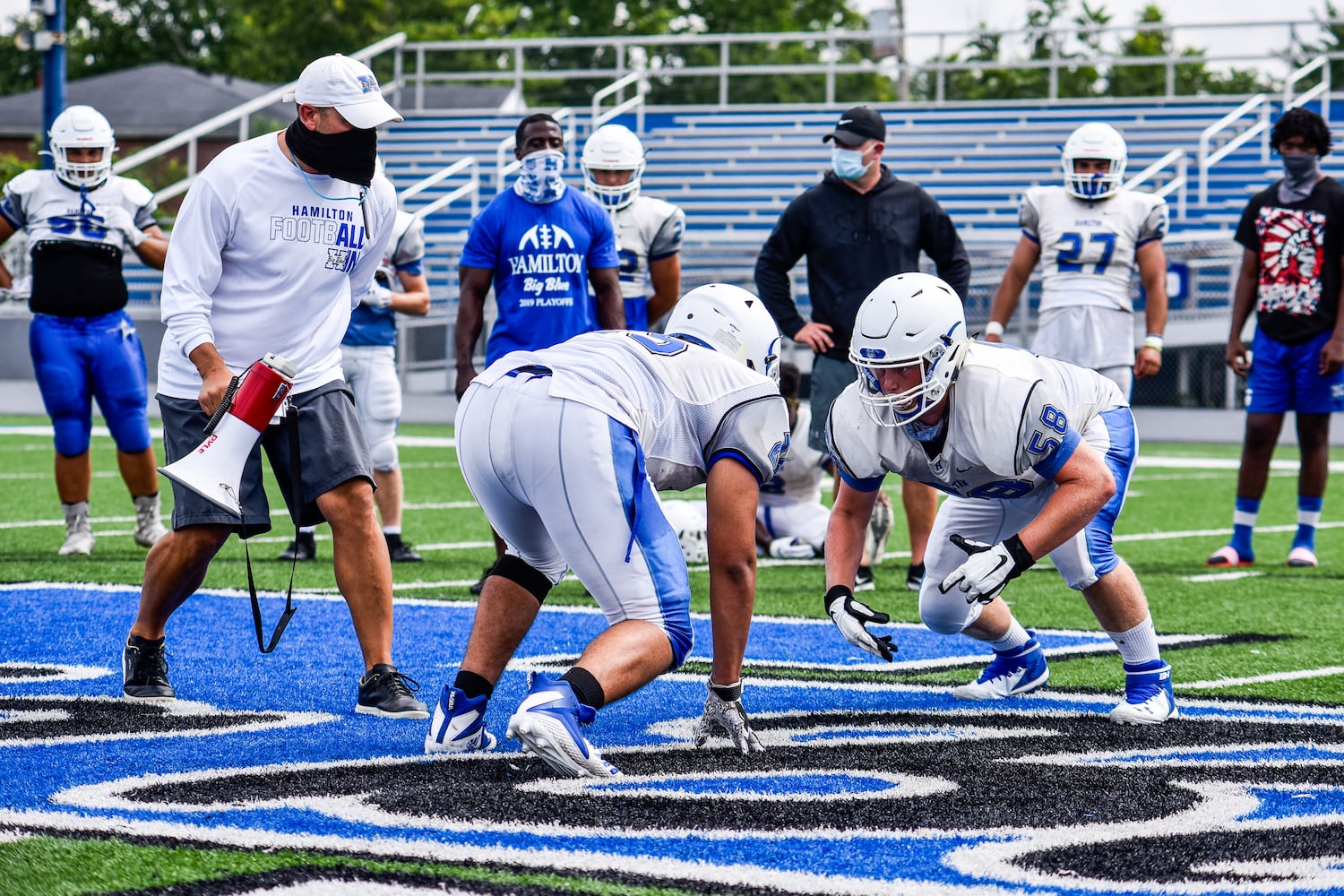 081220 Hamilton football practice