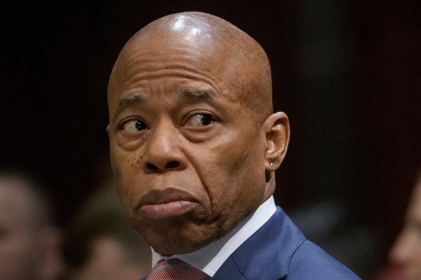 New York City Mayor Eric Adams appears before a House Committee on Oversight and Government Reform hearing with Sanctuary City Mayors on Capitol Hill, Wednesday, March 5, 2025, in Washington. (AP Photo/Rod Lamkey, Jr.)