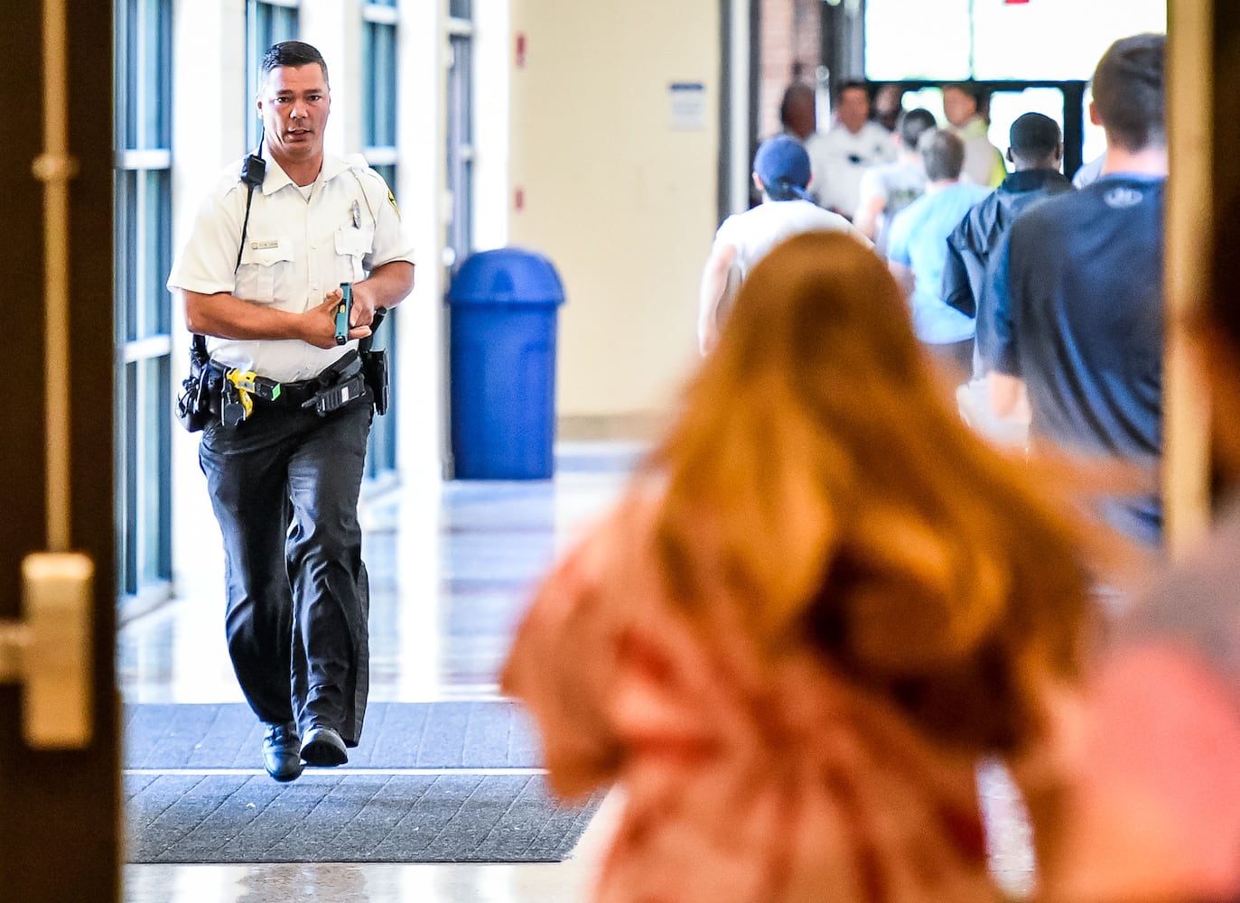 Hamilton police holds active shooter training at Hamilton High