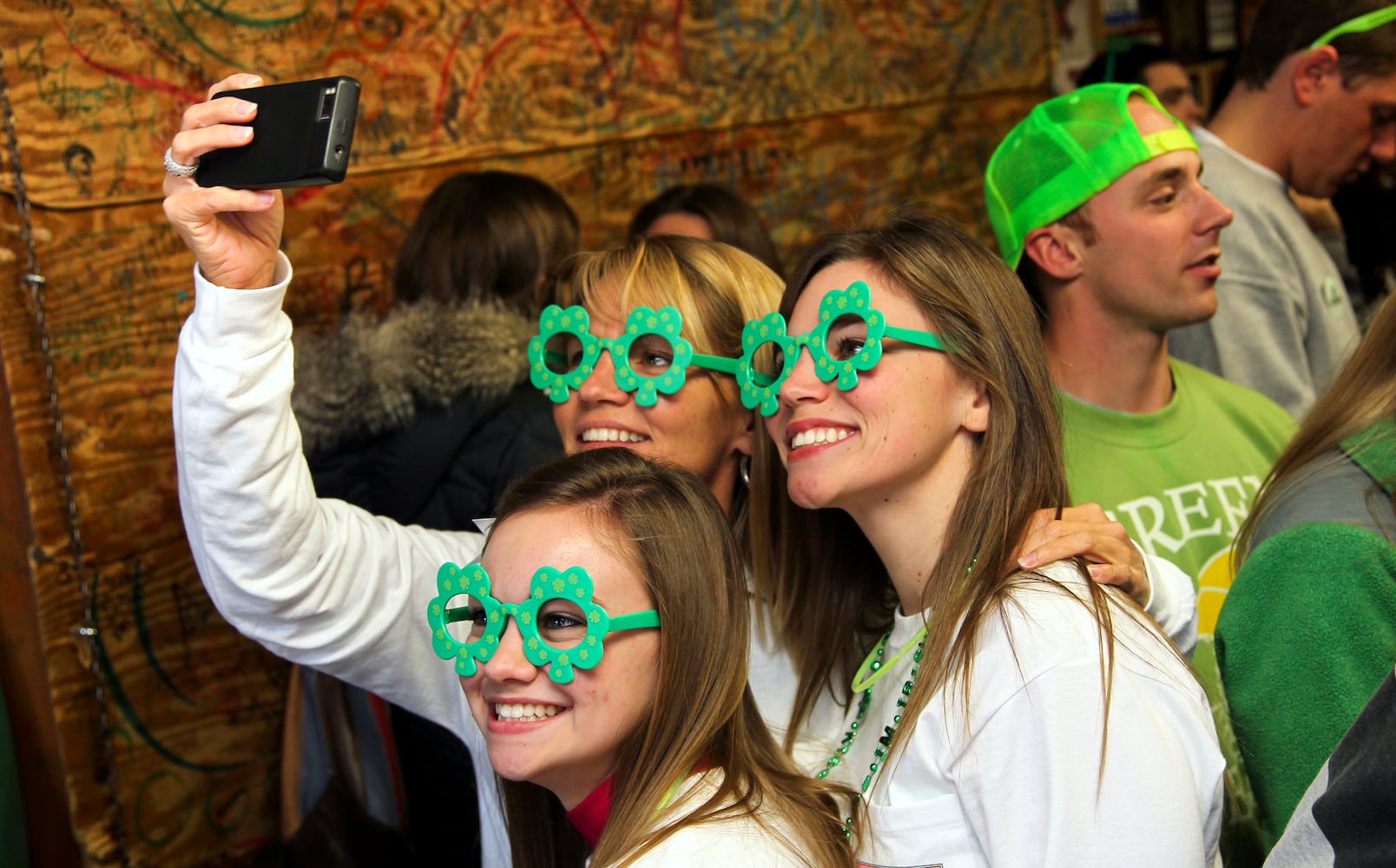 Green Beer Day in Oxford through the years