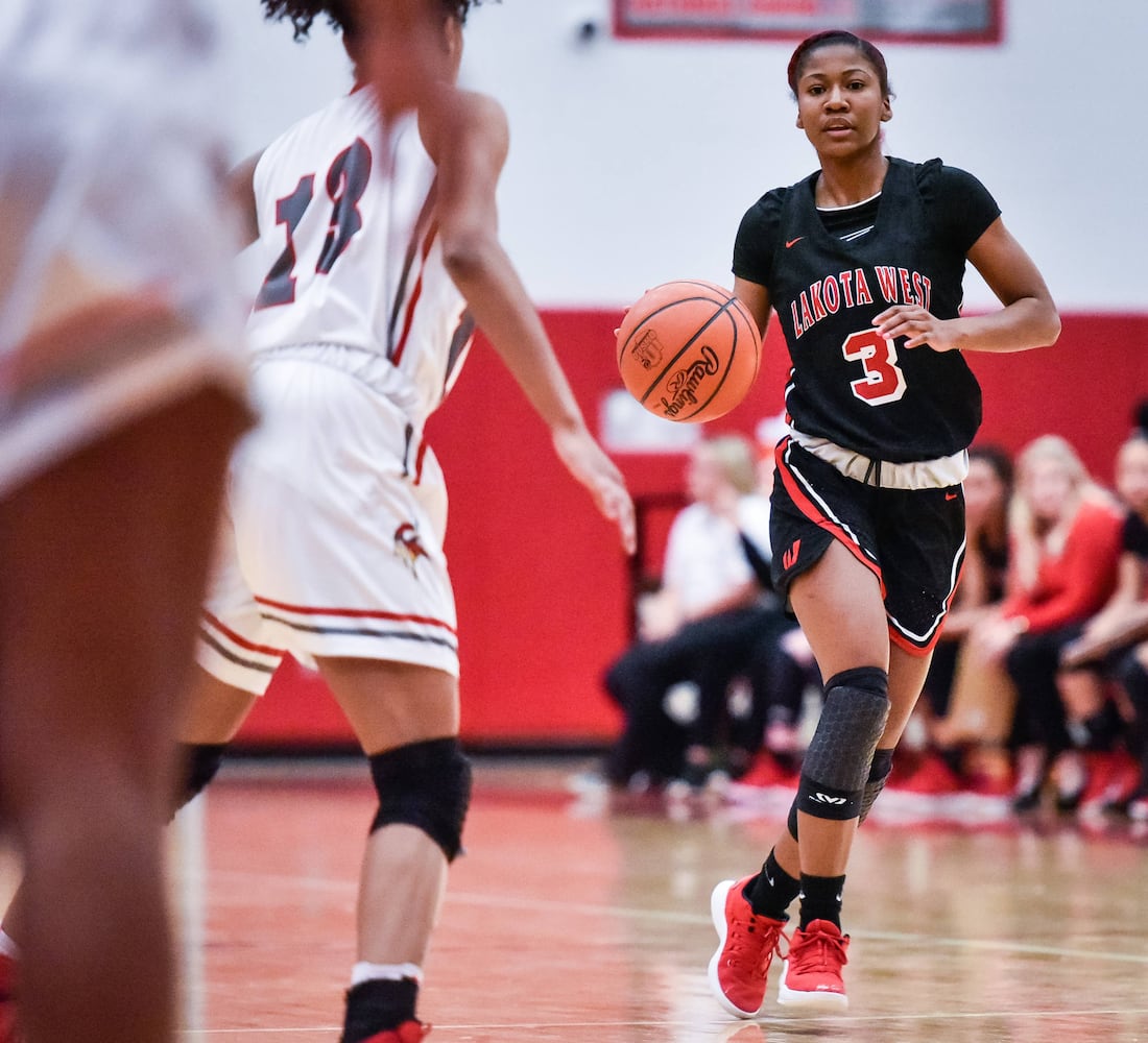 Lakota West girls basketball beats Princeton to give coach Fishman 400th win