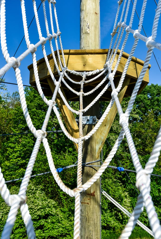 High ropes course now open at YMCA's Camp Campbell Gard in Butler County