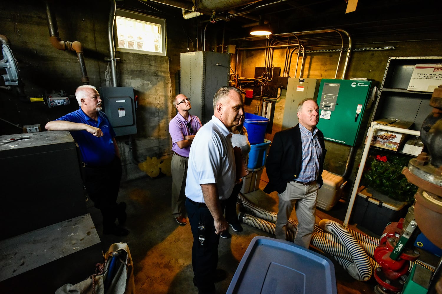 City council and officials tour Middletown fire stations