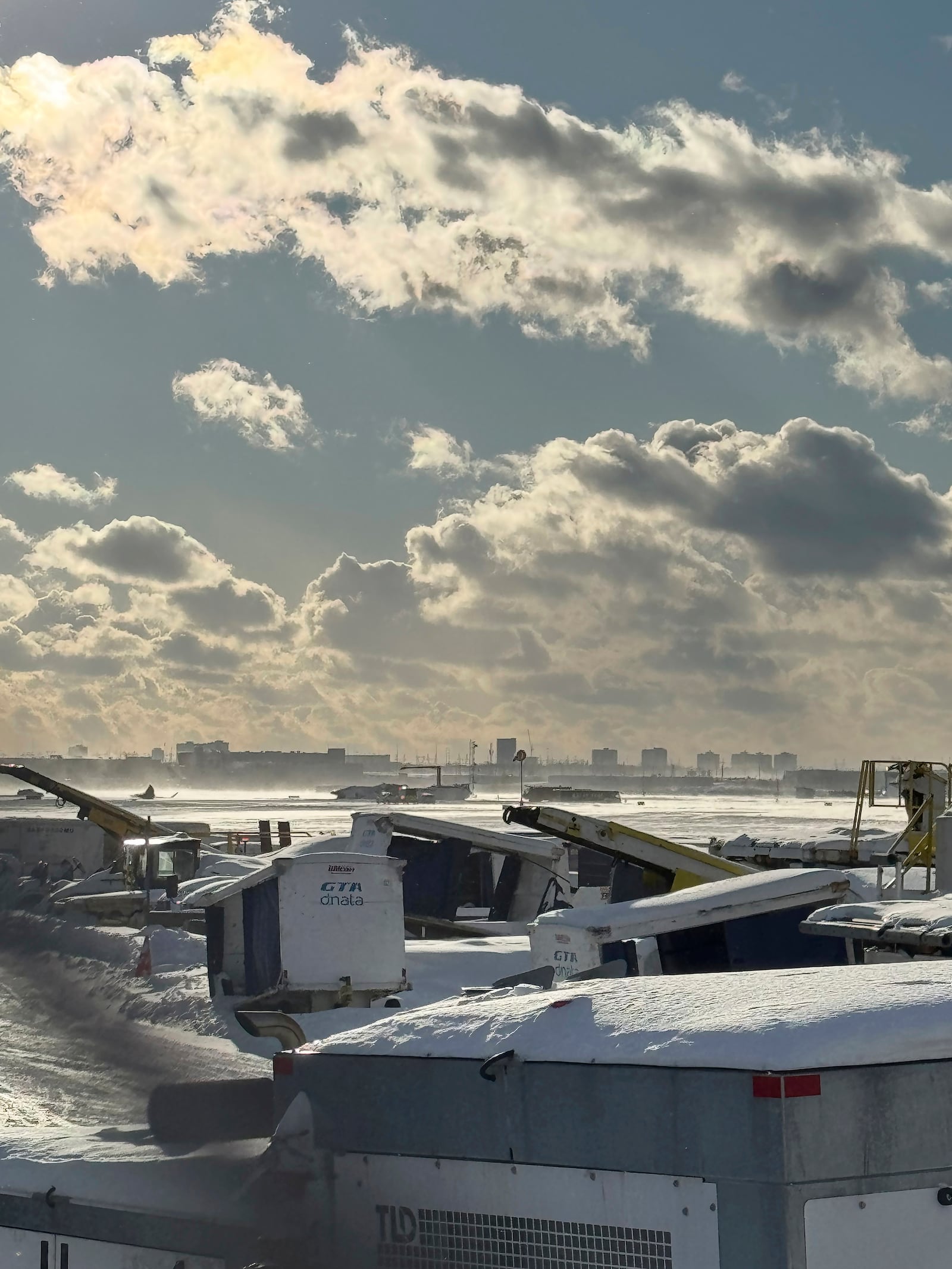 A Delta Air Lines plane heading from Minneapolis to Toronto crashed at Toronto's Pearson Airport, Monday, Feb. 17, 2025. (Teresa Barbieri/The Canadian Press via AP)