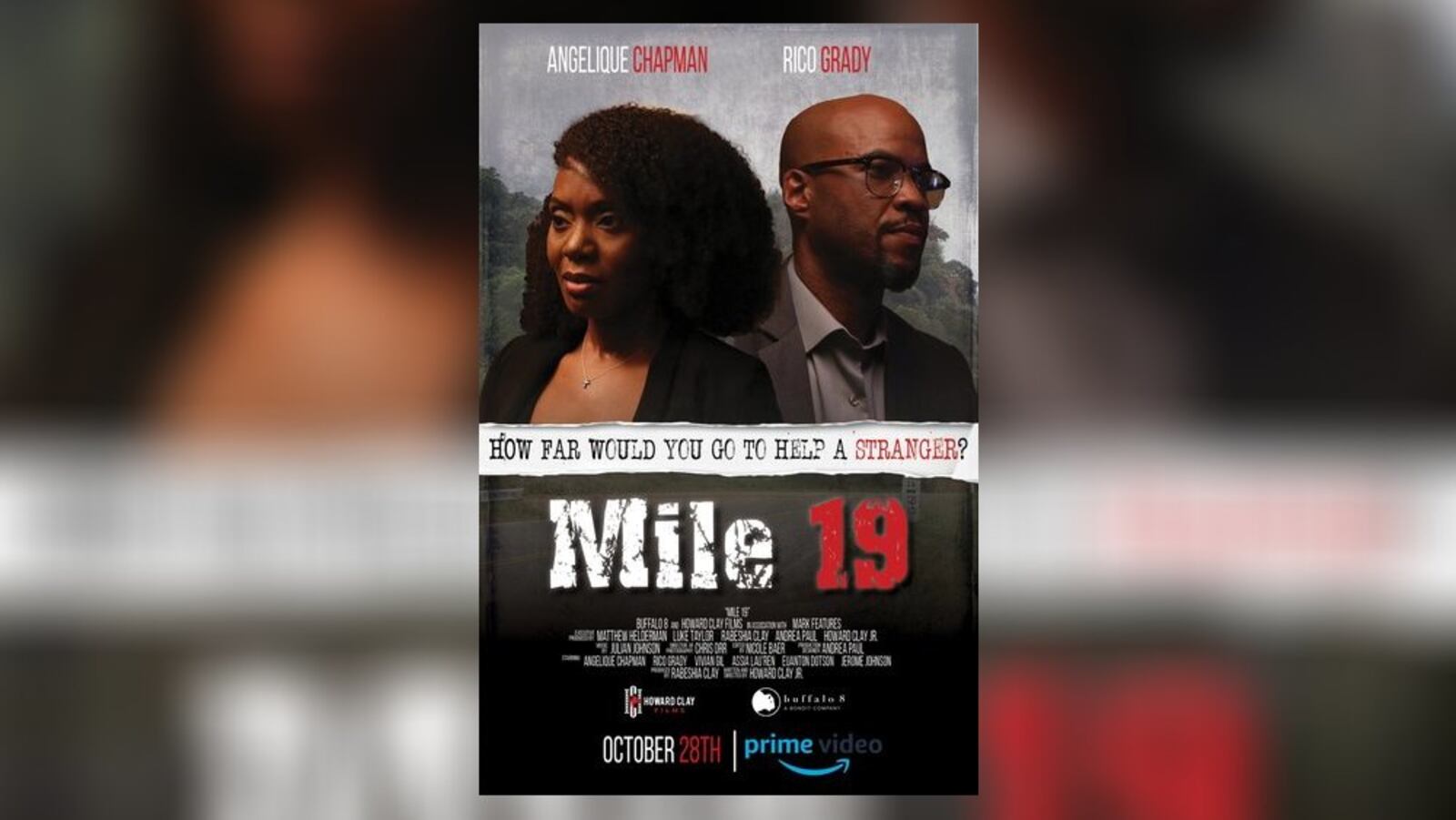 "Mile 19" is a movie by Howard Clay Jr. that tells a story of human trafficking. it features Rico Grady, a Hamilton alum who acts in the film. CONTRIBUTED