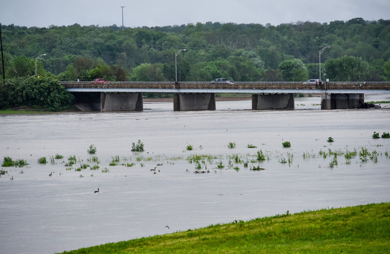 PHOTOS: Heavy rain causes flooding in Butler County