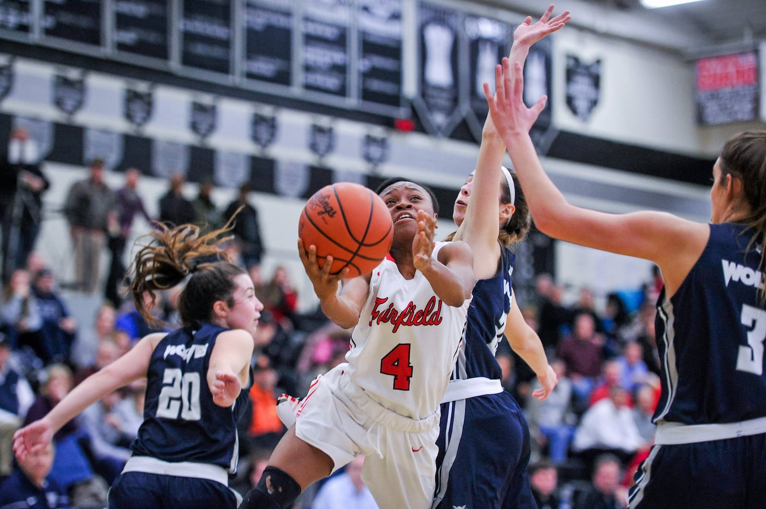 Fairfield vs West Clermont girls sectional basketball