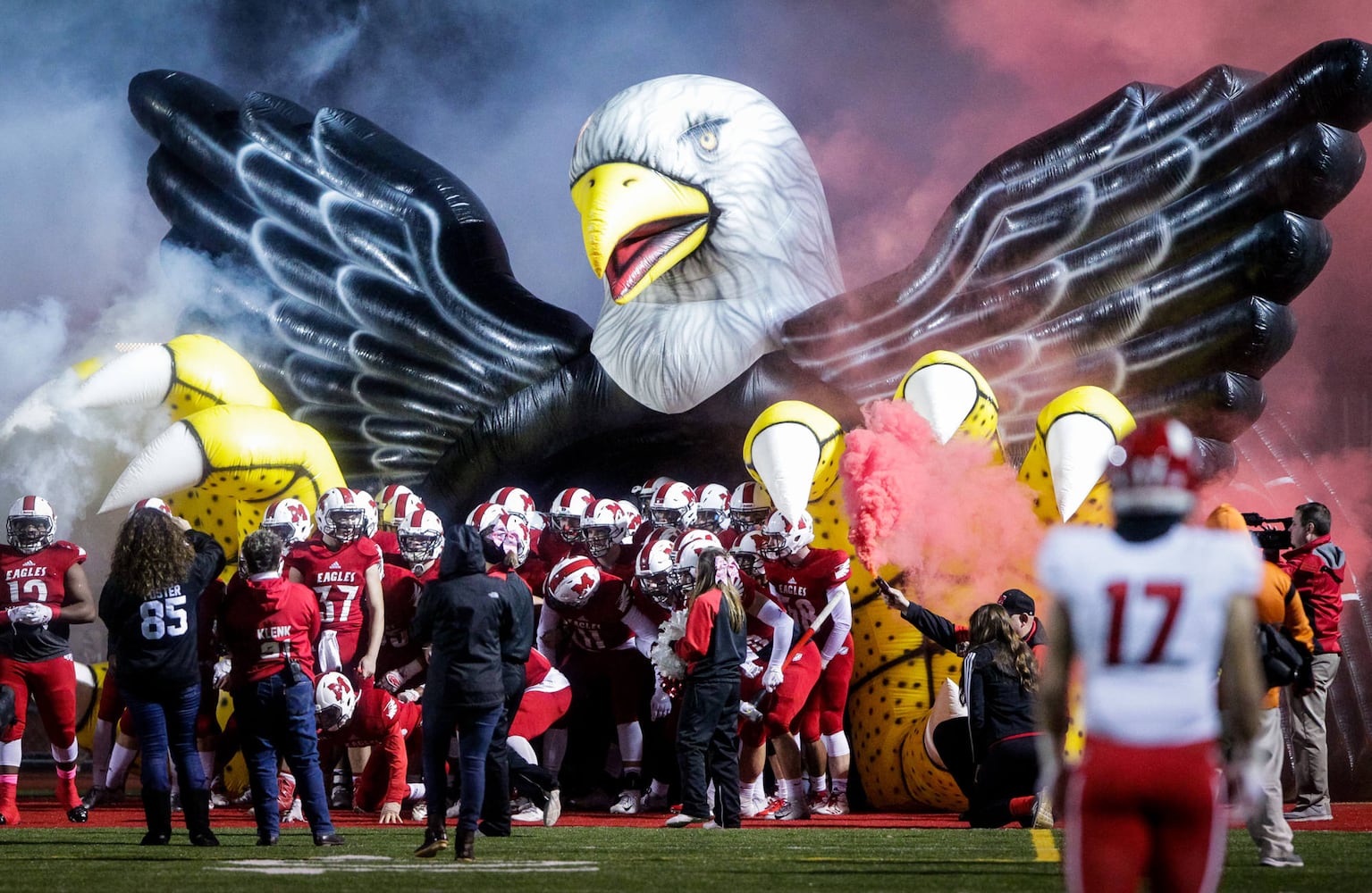 Fairfield vs Milford playoff football