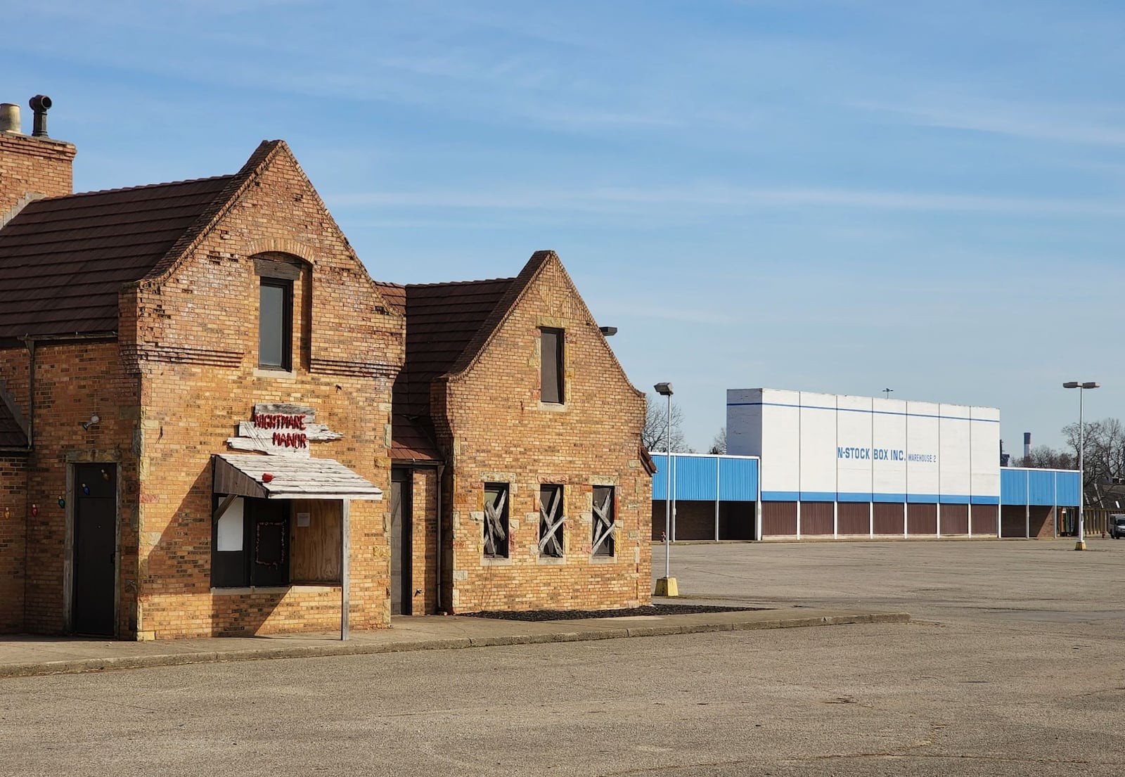 This shopping center on South University Boulevard is being considered as a possible site to build a pallet home community for the homeless in Middletown, according to City Manager Jim Palenick. NICK GRAHAM/STAFF