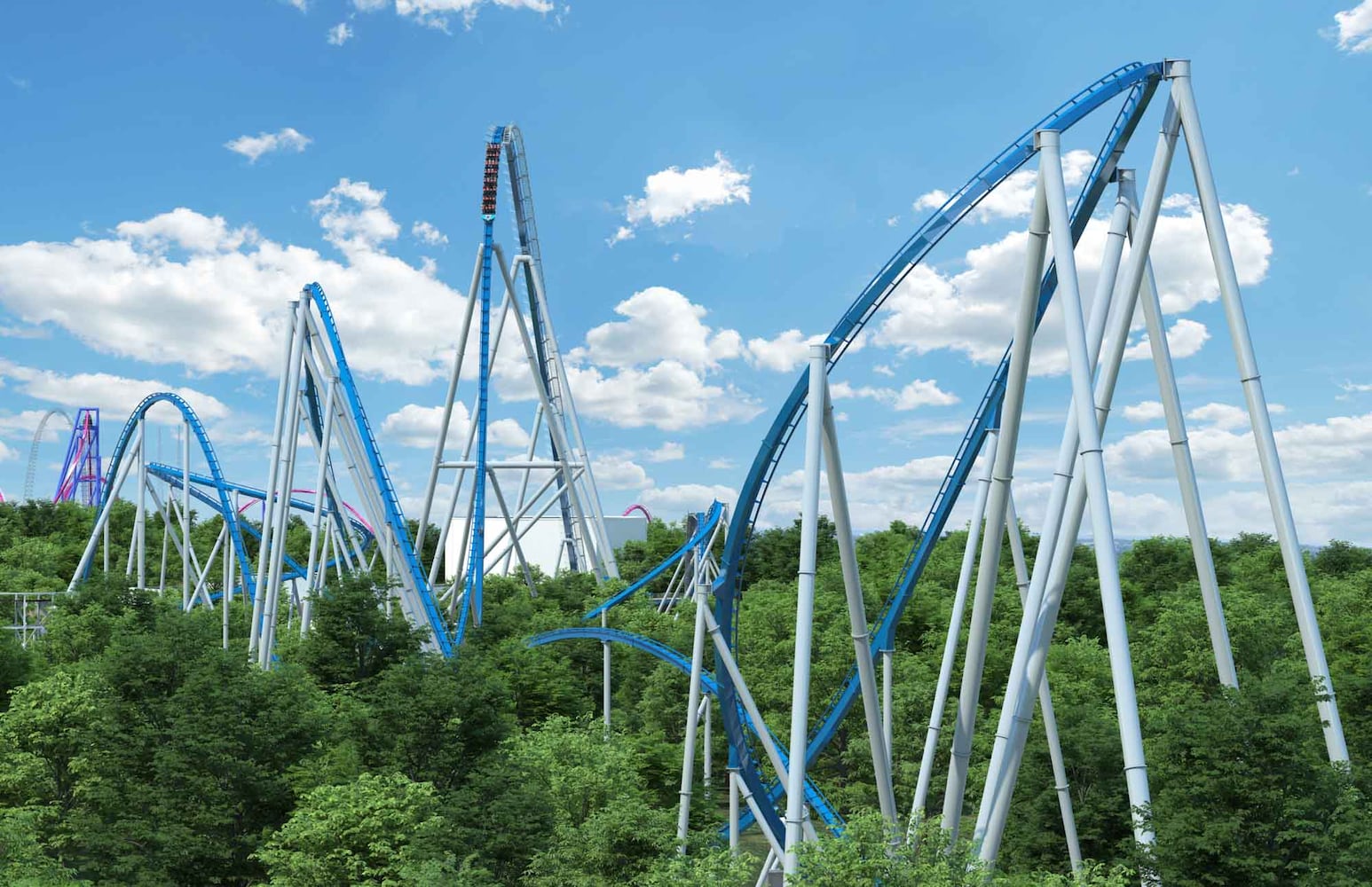 PHOTOS Kings Island’s newest roller coaster, Orion