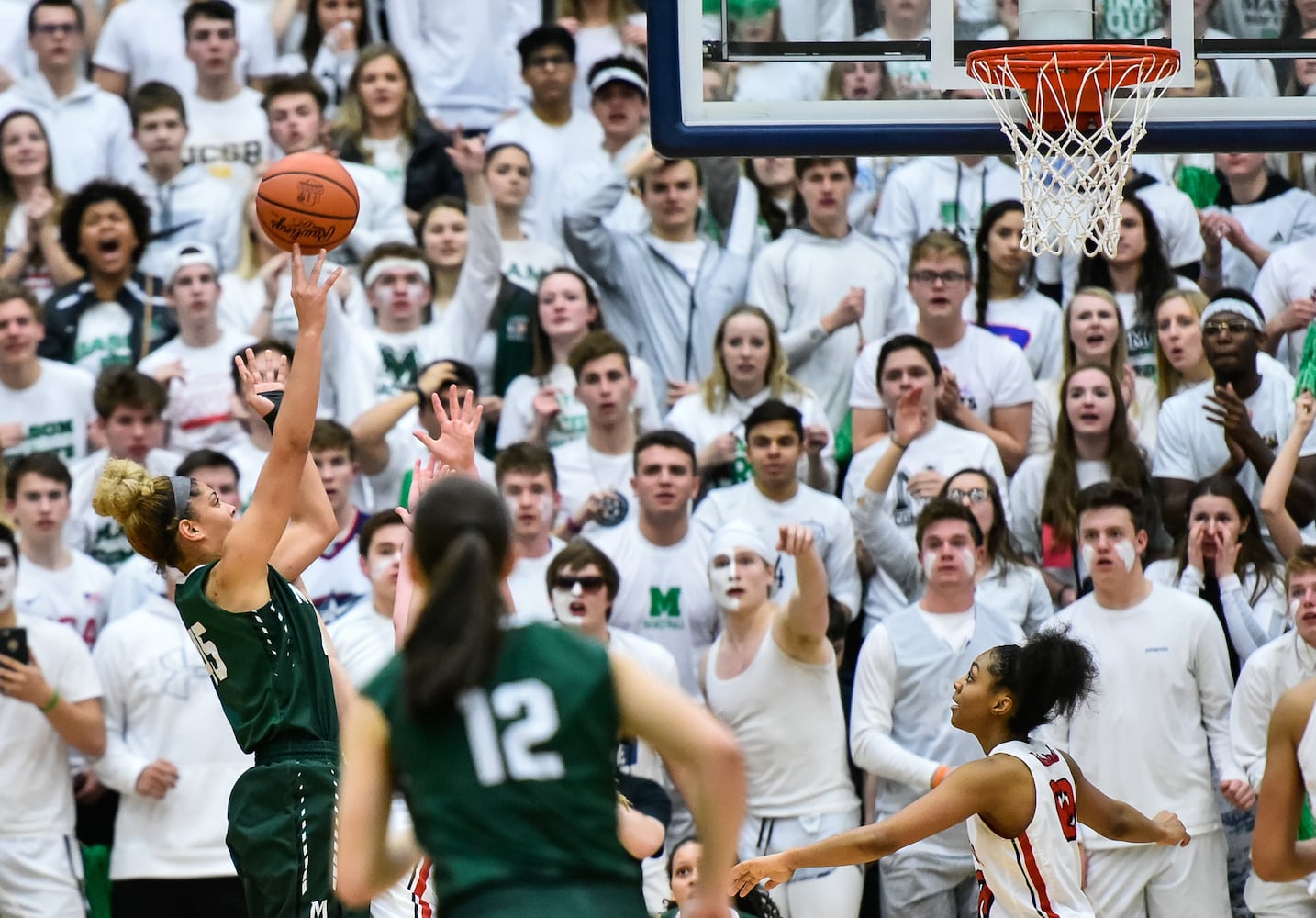 Mason vs Lakota West girls basketball