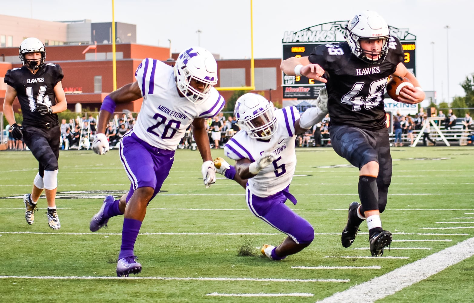 Lakota East football defeats Middletown Friday Sept. 20