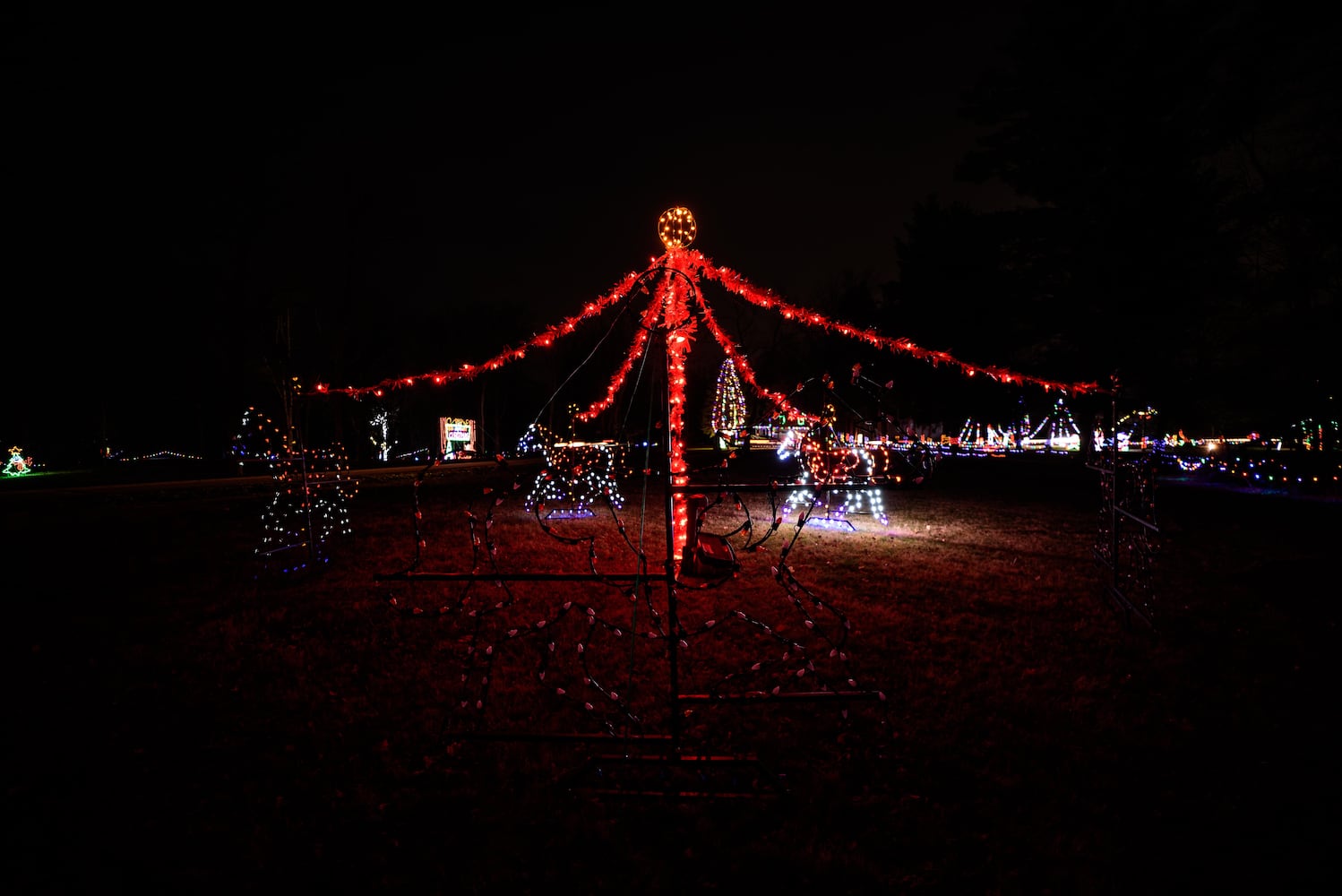 PHOTOS: Fort Saint Clair Whispering Christmas light display in Eaton