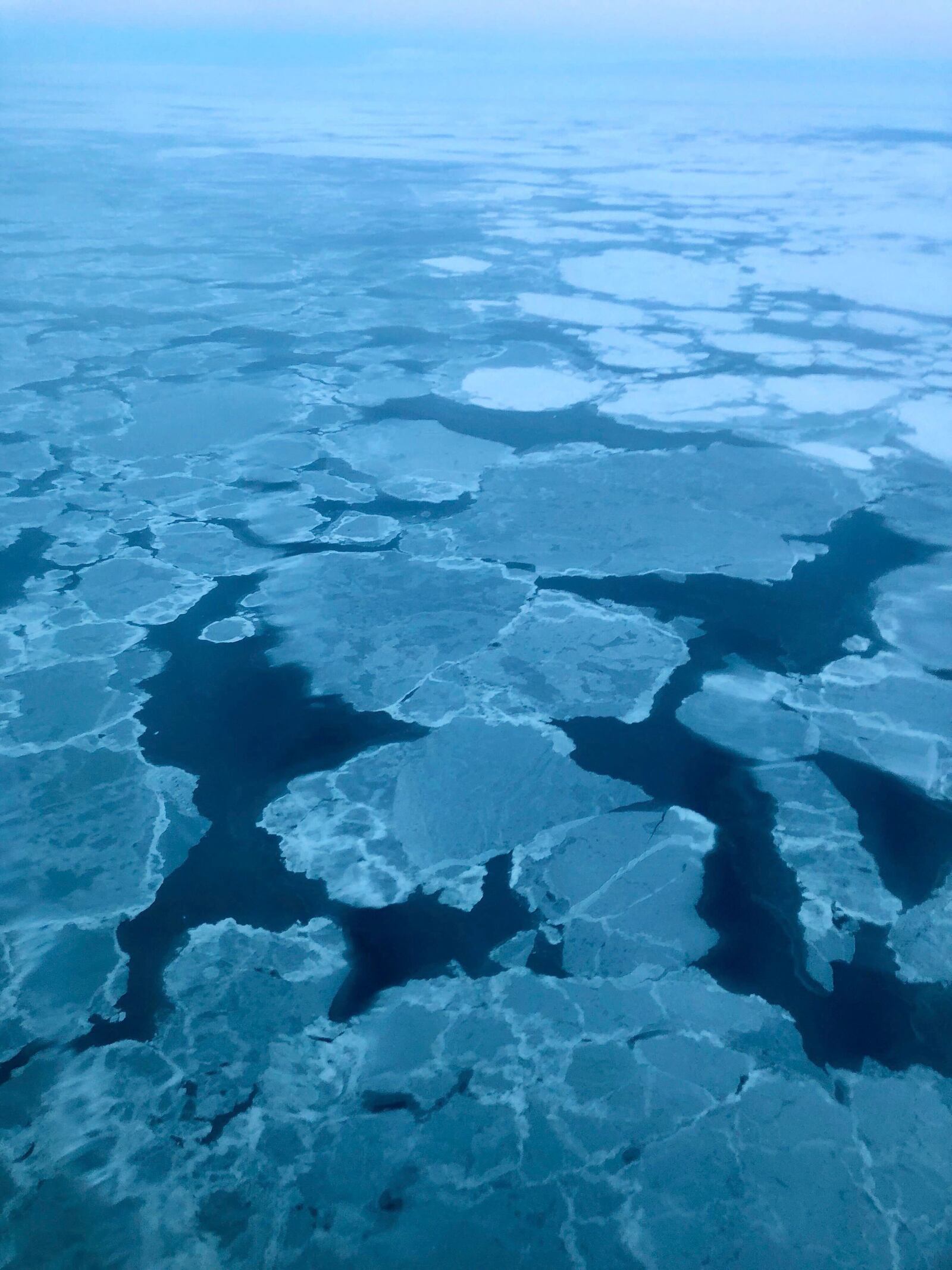 FILE - Ice is visible in the Bering Sea Jan. 22, 2020, as seen from a small plane airplane near the western Alaska coast. (AP Photo/Mark Thiessen, File)