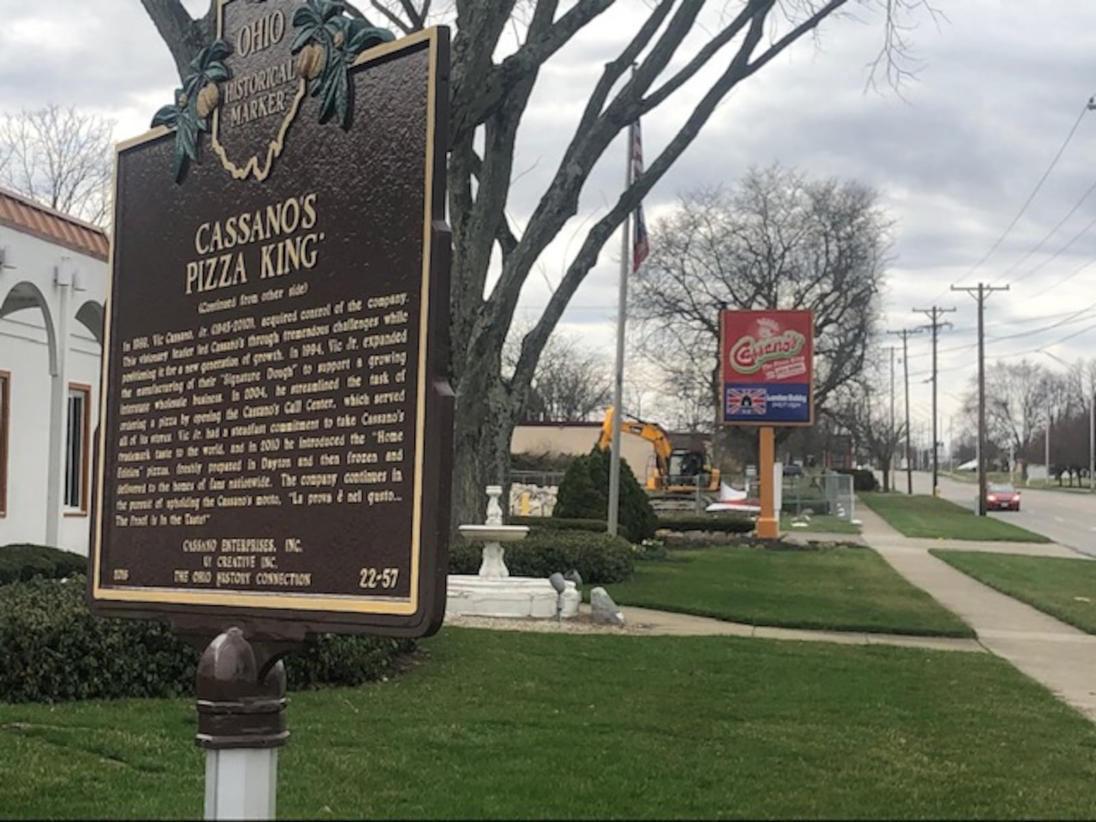 Cassano’s Pizza King plans to expand its operations, adding to its properties near its Stroop Road corporate headquarters. NICK BLIZZARD/STAFF