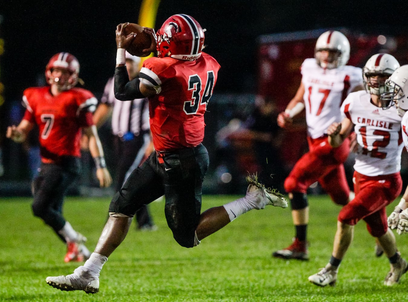 Madison vs Carlisle football