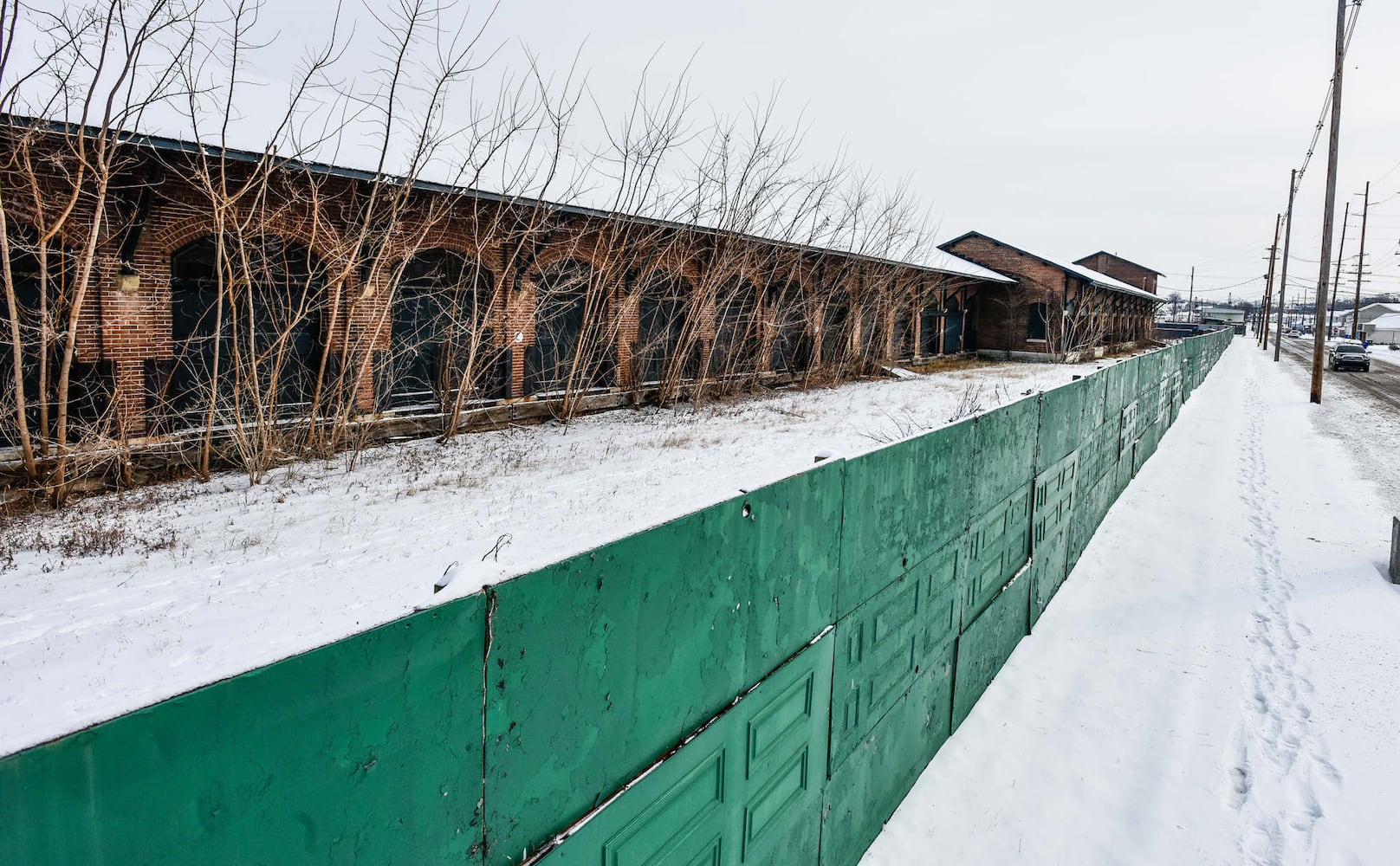 Freight house on Maple Avenue in Hamilton