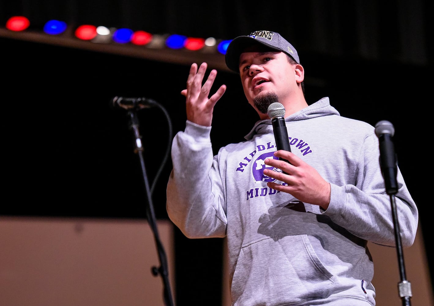 Middletown’s Schwarber talks success, adversity in hometown visit